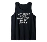 L'Amore Impossibile Fa la Migliore Storia Brush Lettering Canotta
