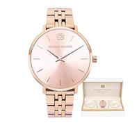 L'AMORE MILANO - Orologio donna in scatola rose - Bel regalo donna fidanzata, mamma - Orologio di alta qualità scatola regalo, impermeabile 5 ATM - Regali per lei - 36mm elegante orologio oro rosa