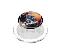 L'amore non conosce confini Arcobaleno Astronauta Missione spaziale gay PopSockets PopGrip per MagSafe