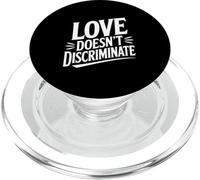 L'amore non discrimina l'uguaglianza messaggio di orgoglio PopSockets PopGrip per MagSafe