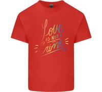 L'Amore Non È Un Crimine T-Shirt LGBT Gay Di Consapevolezza Per Bambini