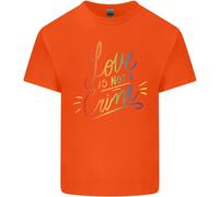 L'Amore Non È Un Crimine T-Shirt LGBT Gay Di Consapevolezza Per Bambini