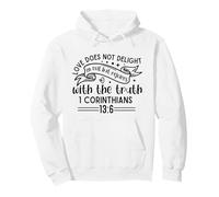 Lamore Non Gli Uomini e Le Donne cristiani grati grati Felpa con Cappuccio