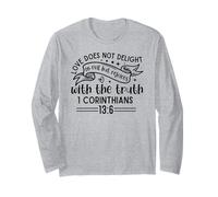 Lamore Non Gli Uomini e Le Donne cristiani grati grati Maglia a Manica