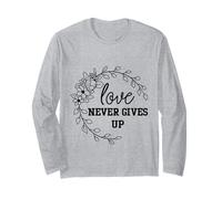 L'Amore Non rinuncia mai all'amore è l'unico sentimento per Sempre Maglia a Manica