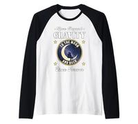 L'Amore Oltre LA gravità alla Luna E dal Sempre Spazio Maglia con Maniche Raglan