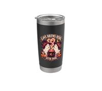 L'Amore Ribolle Dopo Mezzanotte Lesbiche Halloween Bicchiere termico in acciaio inox doppia parete