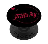 L'amore riempie il mio cuore Gesto romantico PopSockets PopGrip Adesivo