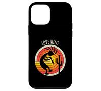 L'amore vince il messaggio positivo Design ispiratore Custodia per iPhone 12 mini