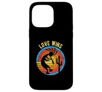 L'amore vince il messaggio positivo Design ispiratore Custodia per iPhone 14 Pro Max