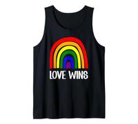 L'Amore Vince Il Rainbow Pride Equality Inclusion Design Canotta