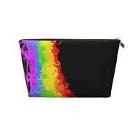 L'amore vince l'arcobaleno, Borsa per il trucco Borsa per cosmetici Borsa da toilette da viaggio portatile Borsa da toilette