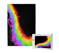 L'amore vince l'arcobaleno,Puzzle in legno da 1000 pezzi per adulti e adolescenti