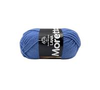 LaMoretta Tre Sfere Lana 30% Acrilico 70% 250 grammi (5 gomitoli da 50 gr x 150 mt) per Accessori, Borse, Abbigliamento e Granny con Ferri da Maglia o Uncinetto (Azzurro - 015)