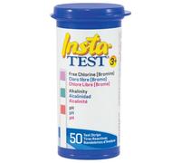 LaMotte Insta-Test - Striscia di Prova per Piscina e Spa a 3 Vie (Test per Cloro, bromo, PH e alcalinità)