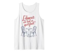 L'Amour Est Tout Ce Qu'il Faut Romantic Paris France Canotta