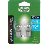 Magneti Marelli P21/5W coppia lampadine auto biluce 12V 21/5W attacco BAY15d
