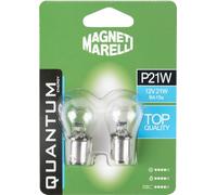 MAGNETI MARELLI - P21w Coppia Di Lampadine Auto 12v 21w Attacco Ba15s - SPEDIZIONE GRATUITA