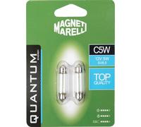 Magneti Marelli C5W coppia lampadine auto siluro 12V 5W attacco SV8,5