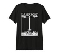 Lamp Post Inspection Team Funny Geocaching Geocache Lover Maglietta Premium