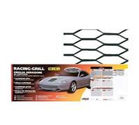 Pilot Racing Grill - Hexagon 8x25 mm - 100x33 cm - Nero anodizzato