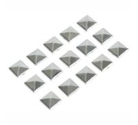 Lampa 07214 - Borchie Decorative cromate adesive, 10 x 10 mm, 15 Pezzi - NUOVO
