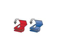 10 connettori rapidi a ghigliottina Rosso/Blu auto-spellanti Auto Camion Moto