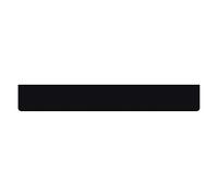 Paraspruzzi lungo pvc Camion superficie liscia 240x35cm Nero