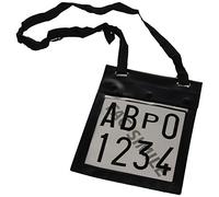 PORTA TARGA DI PROVA AUTO DOPPIA TASCA ASTUCCIO CUSTODIA DOCUMENTI 19907