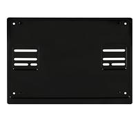 PORTATARGA POSTERIORE QUADRATO IN ACCIAIO SUV FUORISTRADA PER AUTO 310x240 NERO