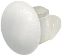 Set 100 bottoncini targa - Bianco