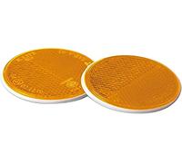 Euro-Norm, catarifrangenti rotondi - Ø 65 mm - Arancio