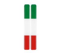 Lampa 20640 Flag-Italy, Coppia Bandiere Italia - 15x138 mm