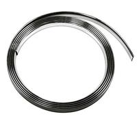 Profilo adesivo cromato - 25 m - 14 mm