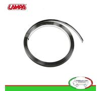 Profilo adesivo cromato - 25 m - 14 mm