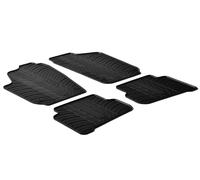 24315 - Set tappeti su misura in gomma - compatibile per Volkswagen Polo 3p (