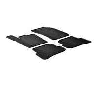 Set tappeti su misura in gomma compatibili con Audi A1 Sportback (02/12 10/2018