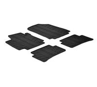 Set tappeti su misura in gomma per Renault Clio IV 2012-5/2019