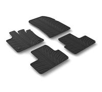Set tappeti su misura in gomma per Renault Captur 2020 in poi