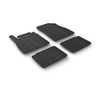 Set tappeti su misura in gomma per Nissan Micra V 3/2017 in poi