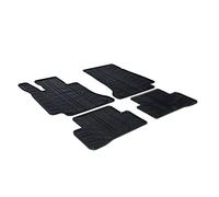 24559 - Set tappeti su misura in gomma - compatibile per Mercedes Classe C 4p