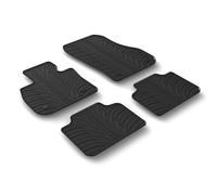 Set tappeti su misura in gomma - compatibile per Bmw Serie 2 Active Tourer (...