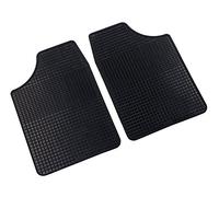 Rally coppia tappeti in gomma anteriori cm 70x48 per Nissan NV200 Evalia