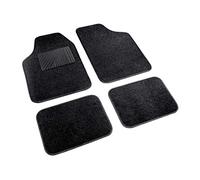 LAMPA - Cosmo, serie tappeti in moquette universali, 4 pz - Nero