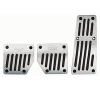 SET 3 PEDALI SPORTIVI COPRIPEDALI PER AUTO IN ALLUMINIO RACING TUNING PEDALIERA