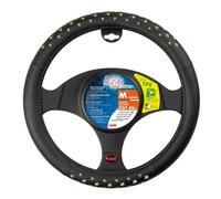 Coprivolante auto similpelle con inserti stelle Oro 37-39cm