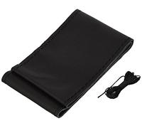 Premium, coprivolante in pelle - L - Ã 37/39 cm - Nero