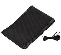 Premium Perforated, coprivolante in pelle - L - Ã 37/39 cm - Nero