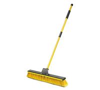 SCOPA SPAZZOLONE INDUSTRIALE CON LAMA TERGIACQUA 60 CM MANICO TELESCOPICO 90-150