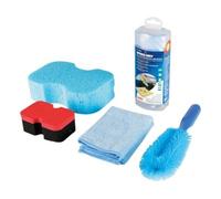 Kit 5 Pezzi Lavaggio Pulizia Spugna Spazzola Panni Pulizia Auto Interni Esterno